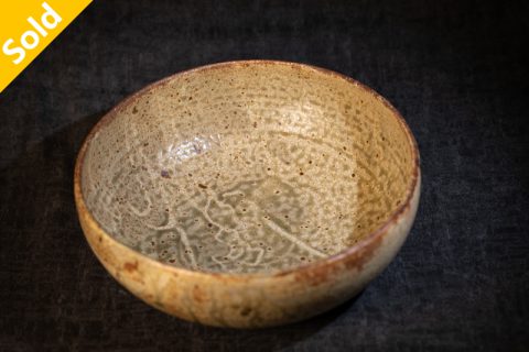 黄粉引  7丸钵/碗（马渡新平）N24B276