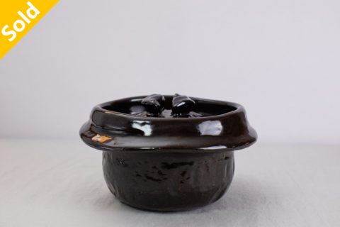 鸭釉 御饭锅 2合/3合 云井窑（中川一边陶）N23B409/30_31
