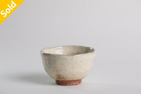 粉引酒吞 茶杯（芳贺龙一）N24B332