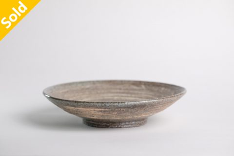 灰三岛6寸皿（高田谷将宏）N24B331