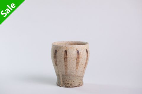 粉引刷毛杯（まとはま・安竹）N24B455