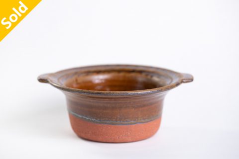 酱釉耐热小皿（古谷浩一）N25B051