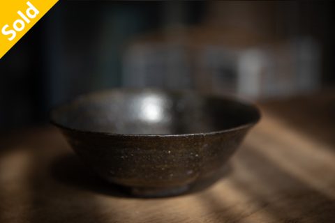 黑绿釉钵（平野寅和）N25B091