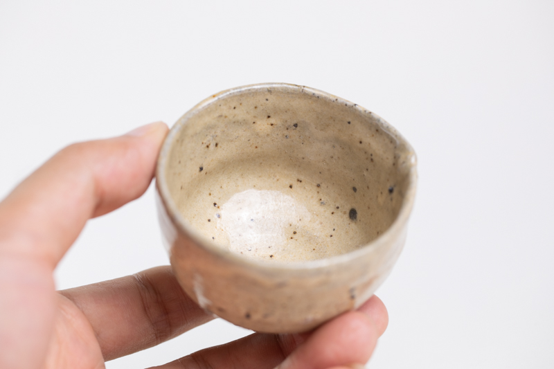 白化妆酒吞/杯子（四海大）N25B117