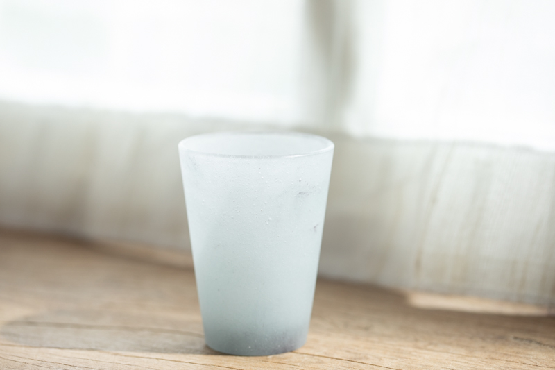 铸造玻璃杯 浅紫（后藤洋平）N25B139