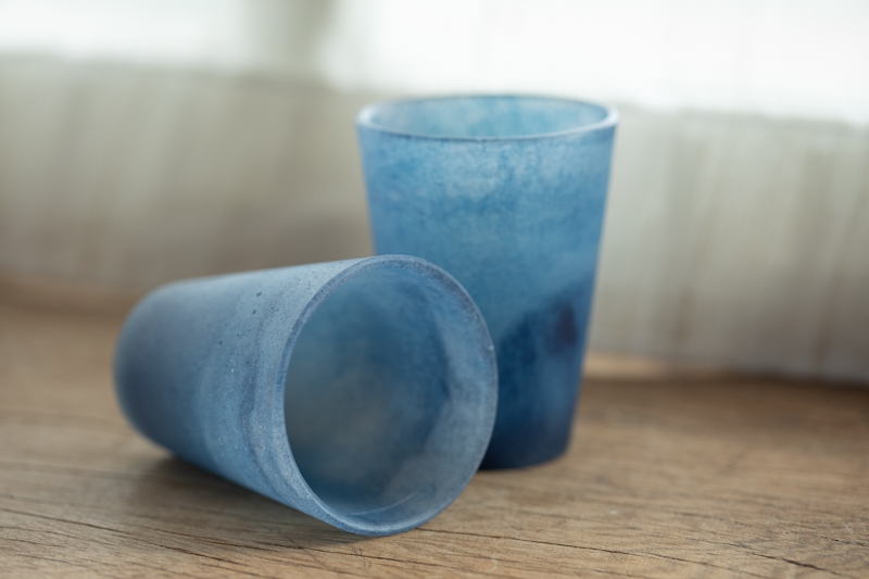 铸造玻璃杯 重蓝（后藤洋平）N25B139