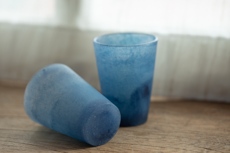 铸造玻璃杯 重蓝（后藤洋平）N25B139