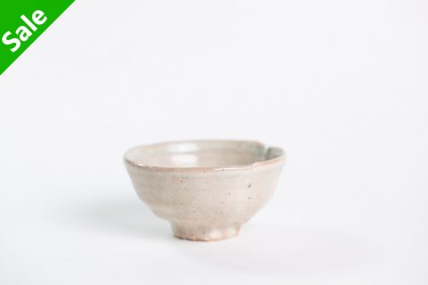 粉引酒吞/杯子（四海大）N25B111