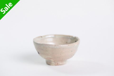 粉引酒吞/杯子（四海大）N25B111