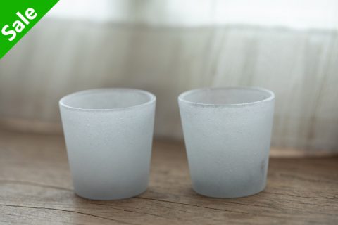 铸造玻璃茶杯 浅紫（后藤洋平）N25B140