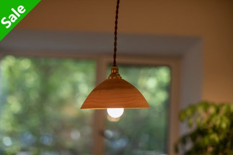 原木灯吊灯 木蜡油工艺（中矢嘉贵）N25B070
