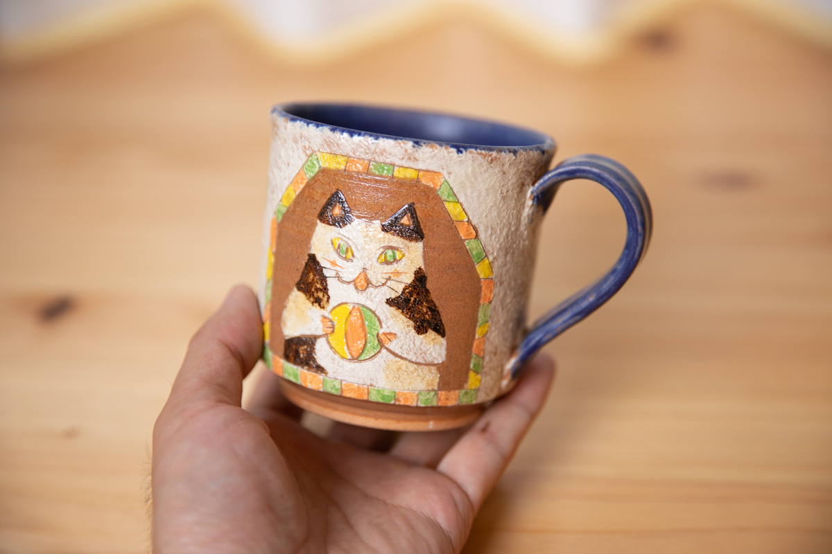 猫马克杯（伴裕子）N25B136