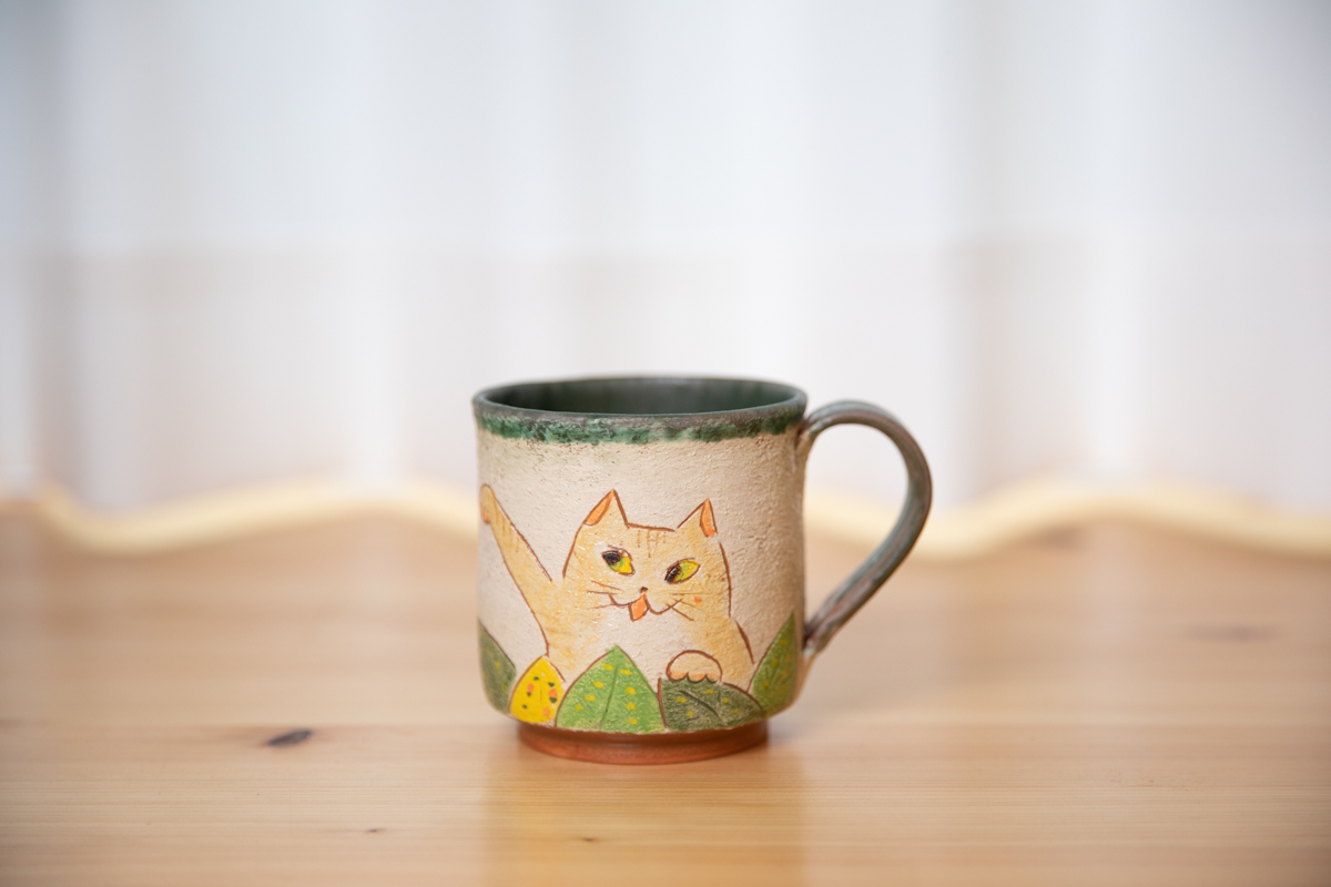 猫马克杯（伴裕子）N25B134
