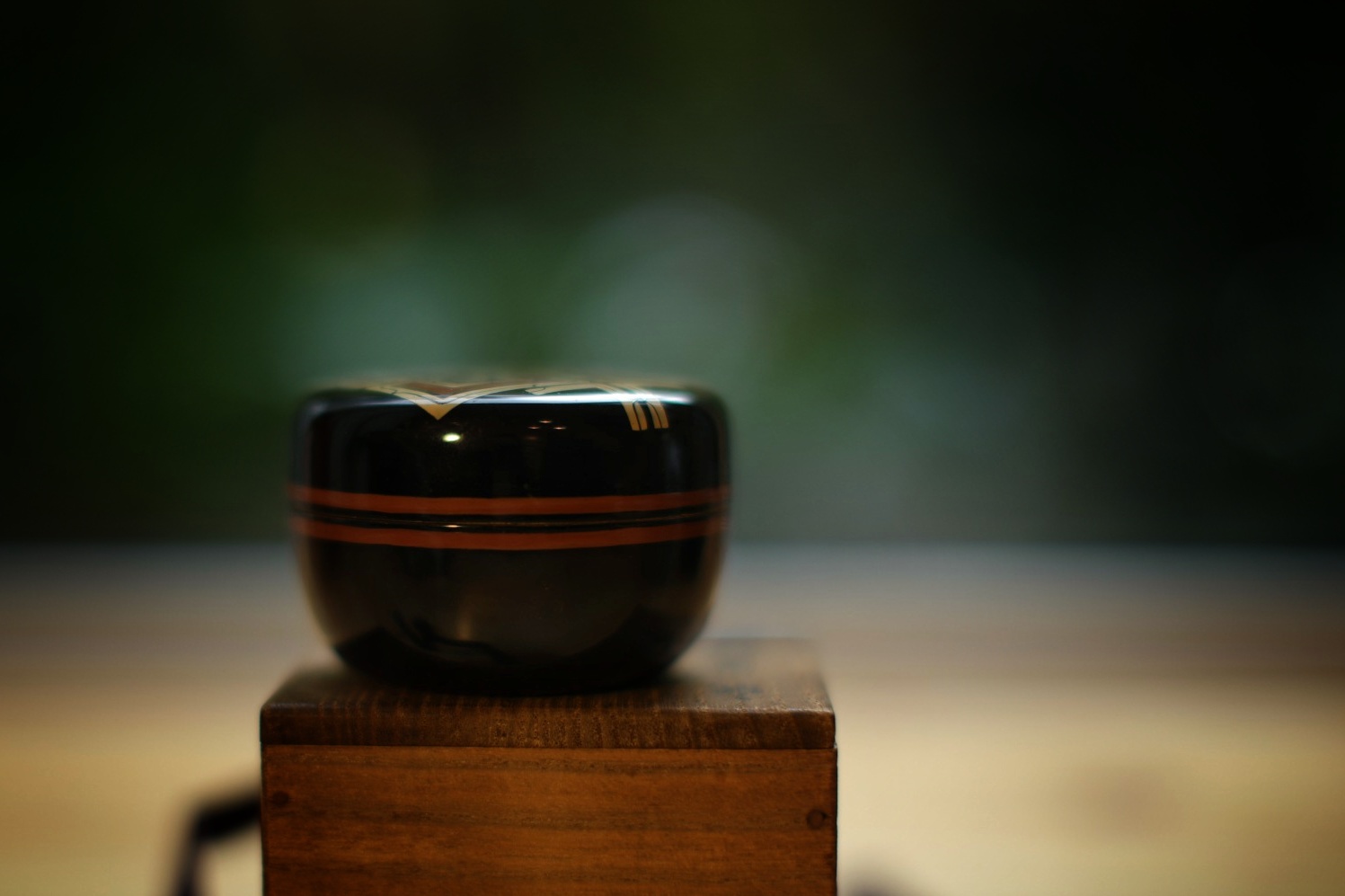 虾夷纹 大漆茶枣（纯宽）