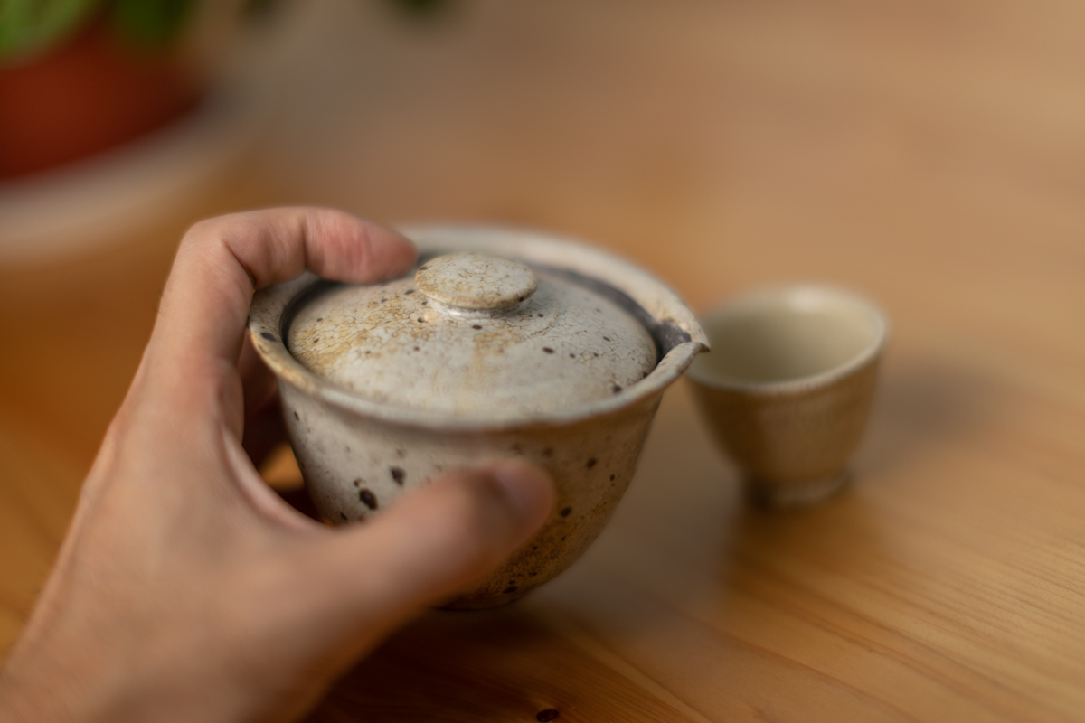 粉引宝瓶杯子套装（山崎 さおり）