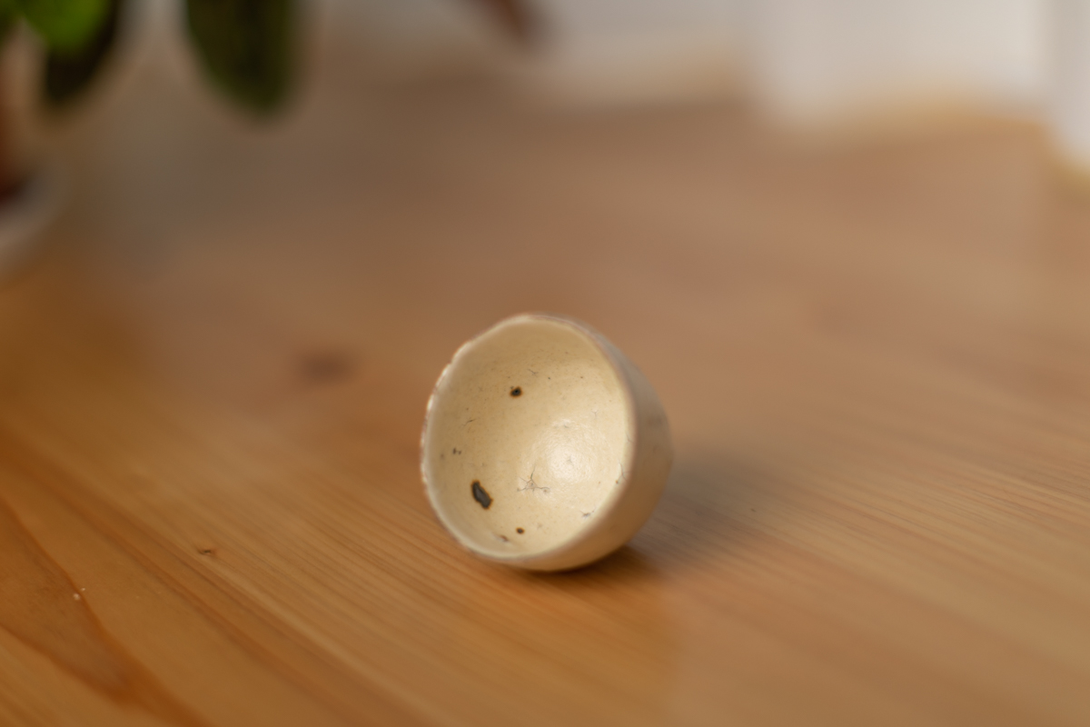 粉引酒杯 茶杯（鹤野启司）