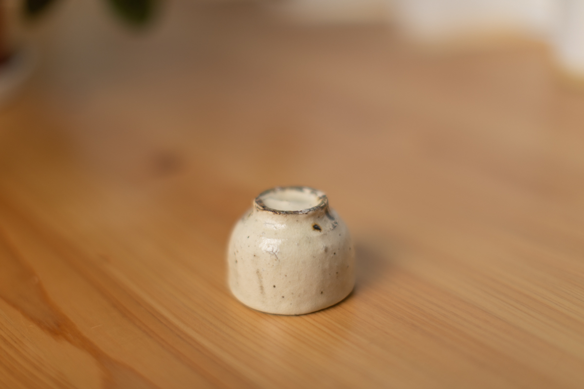粉引酒杯 茶杯（鹤野启司）