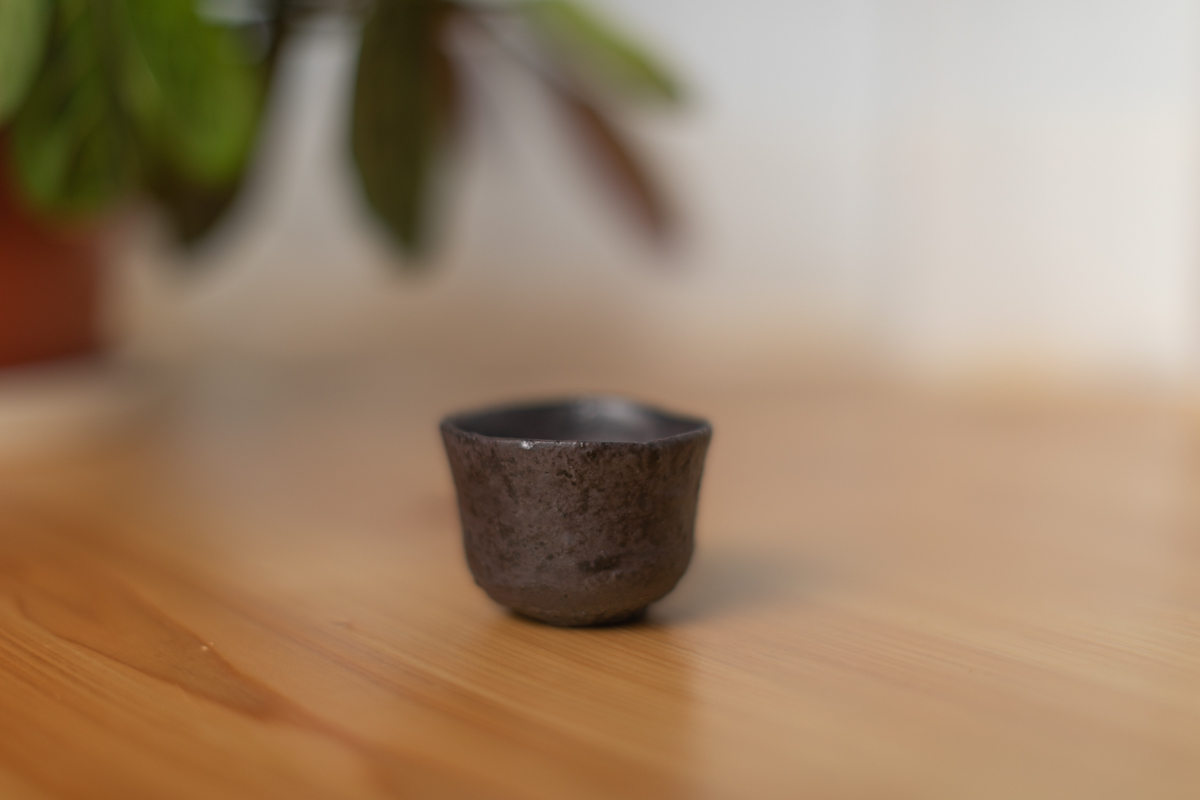 黑化妆酒杯 茶杯（鹤野启司）
