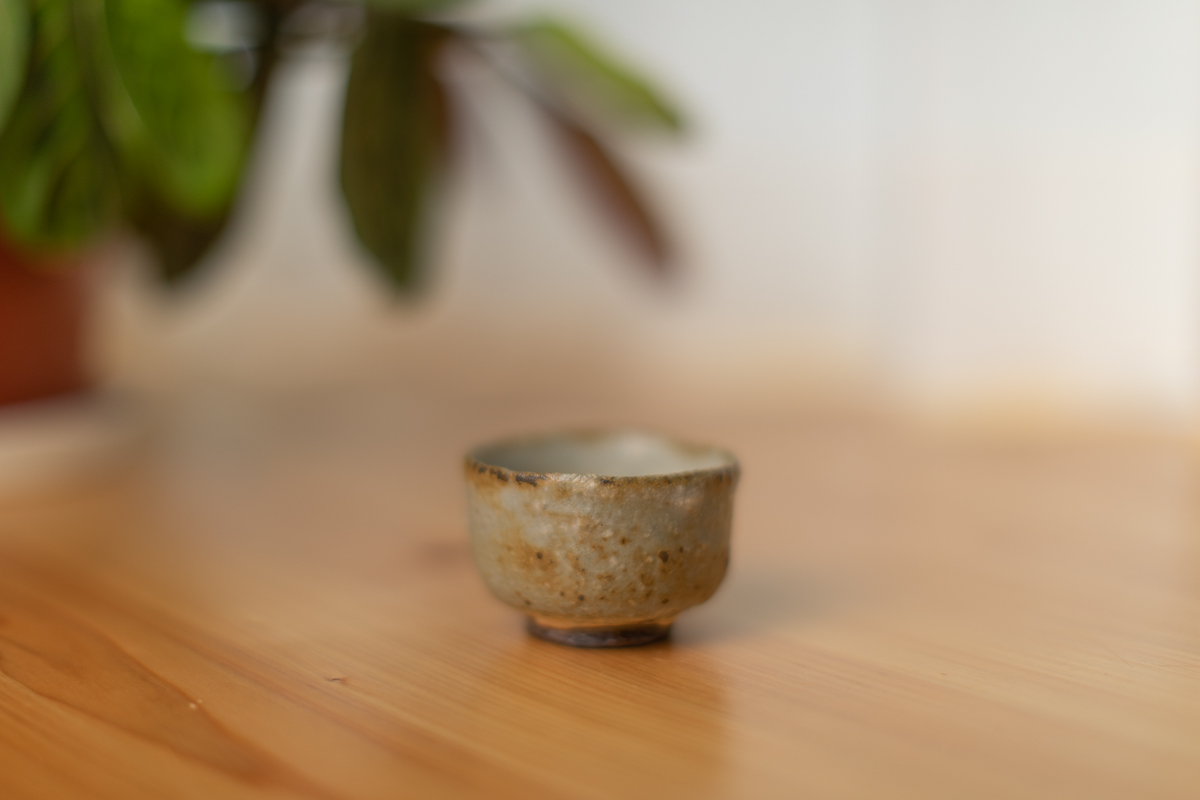粉引酒杯 茶杯（鹤野启司）
