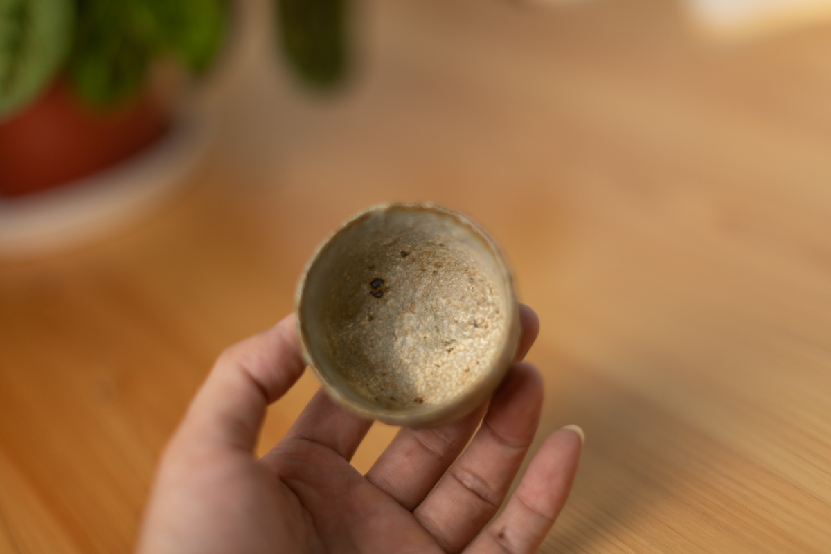 粉引酒杯 茶杯（鹤野启司）