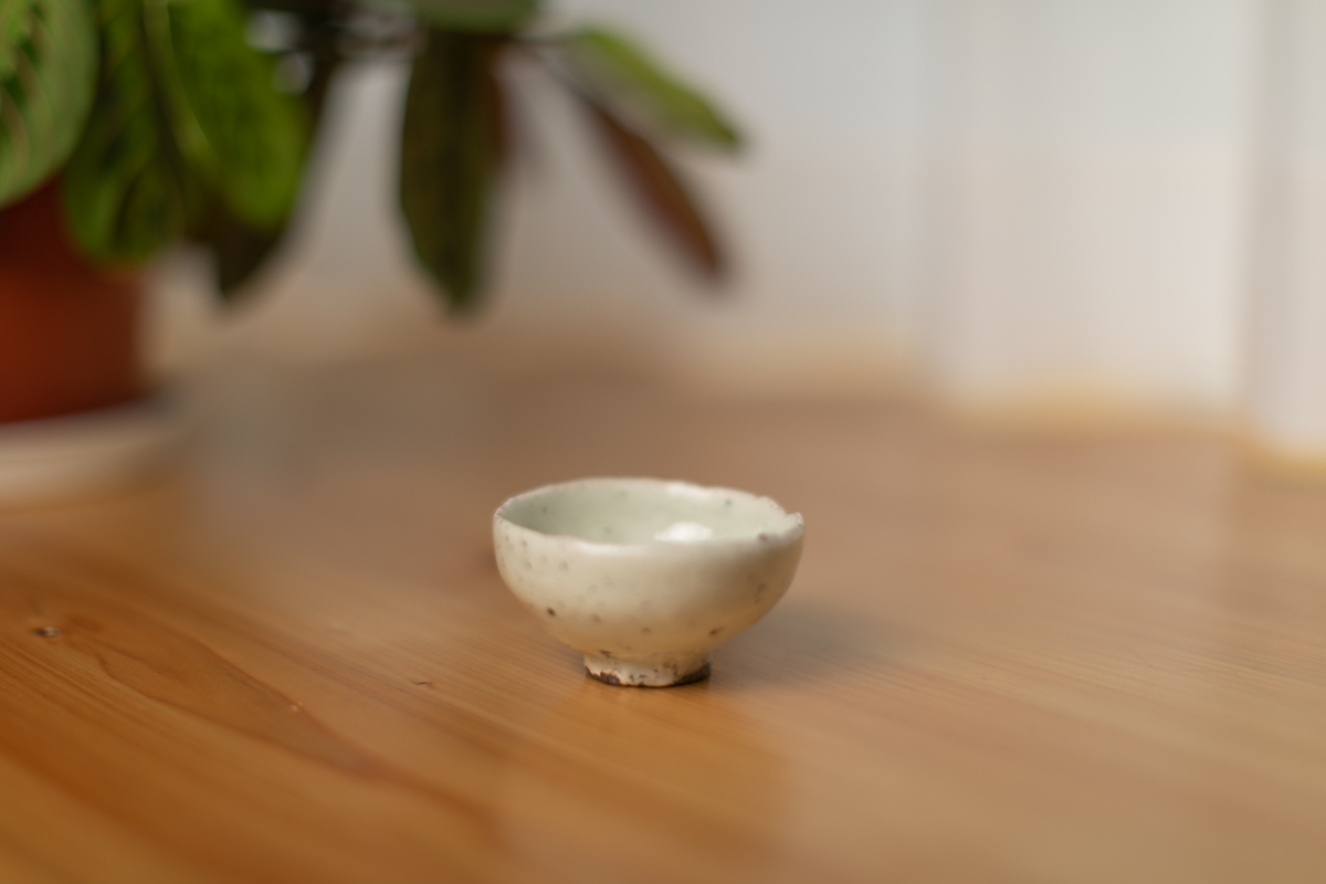 粉引酒杯 茶杯（鹤野启司）