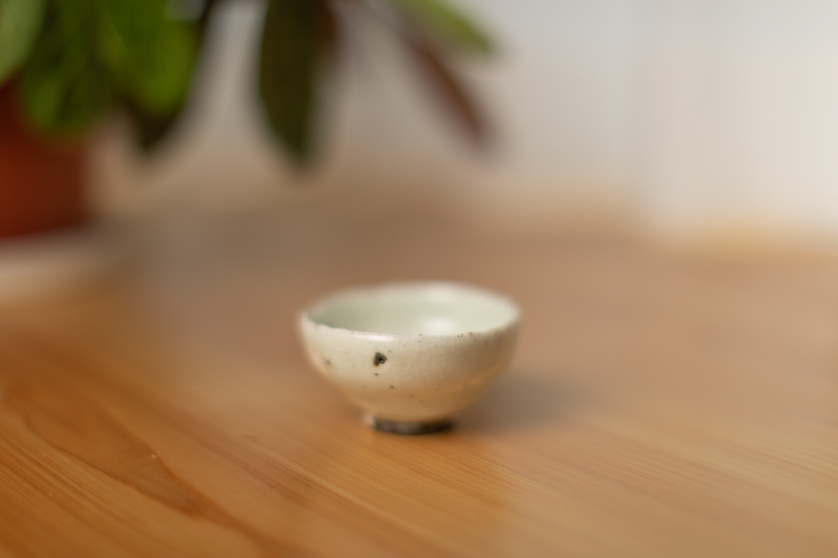 粉引酒杯 茶杯（鹤野启司）