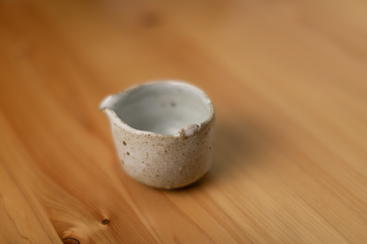 白釉片口（鹤野启司）