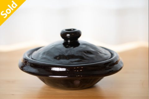 鸭釉 窑变土锅 6寸 云井窑（中川一边陶）N24B473