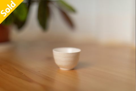 白瓷酒杯 茶杯（鹤野启司）