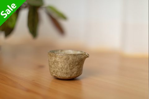 藁灰釉片口（鹤野启司）