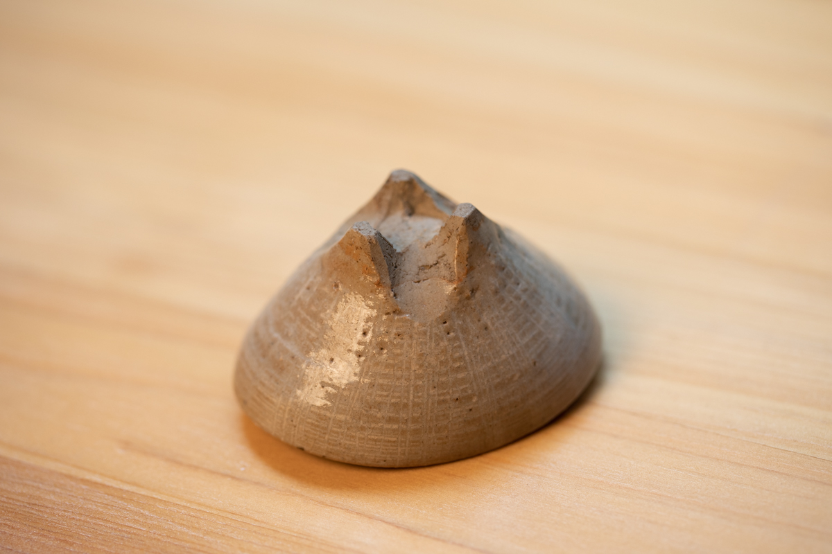 线纹雕刻杯 附原箱（横萩一光）