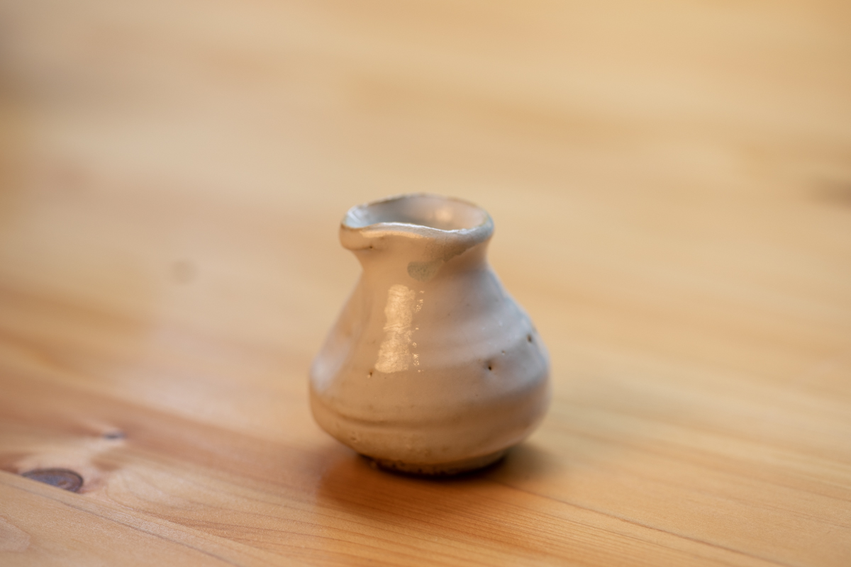 萩烧豆花入 附原箱（纳富鸟云）