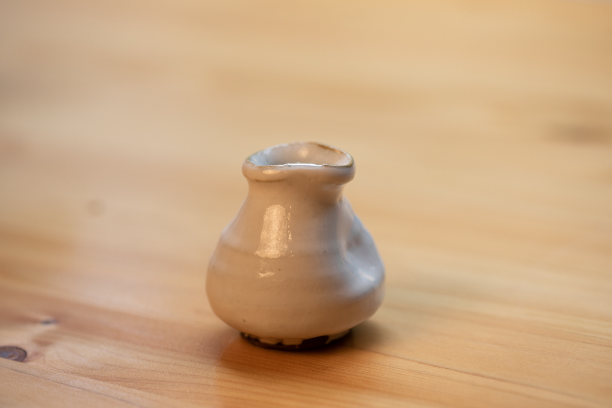 萩烧豆花入 附原箱（纳富鸟云）
