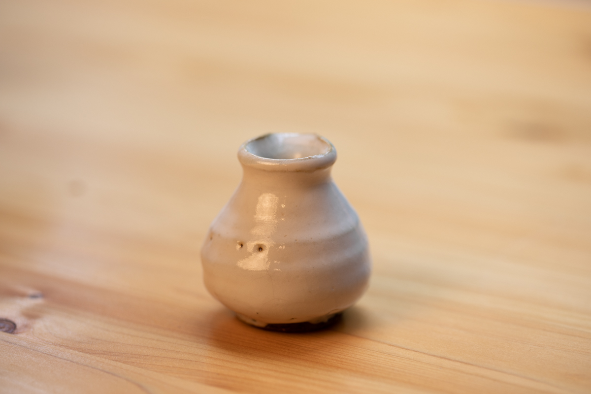 萩烧豆花入 附原箱（纳富鸟云）