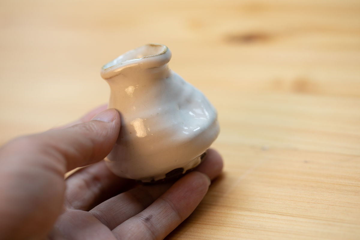 萩烧豆花入 附原箱（纳富鸟云）