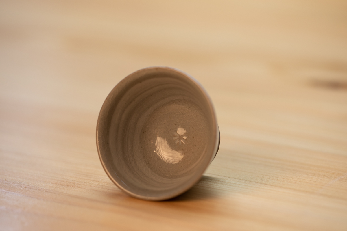 三岛手酒吞 茶杯 附原箱（平安京泉）