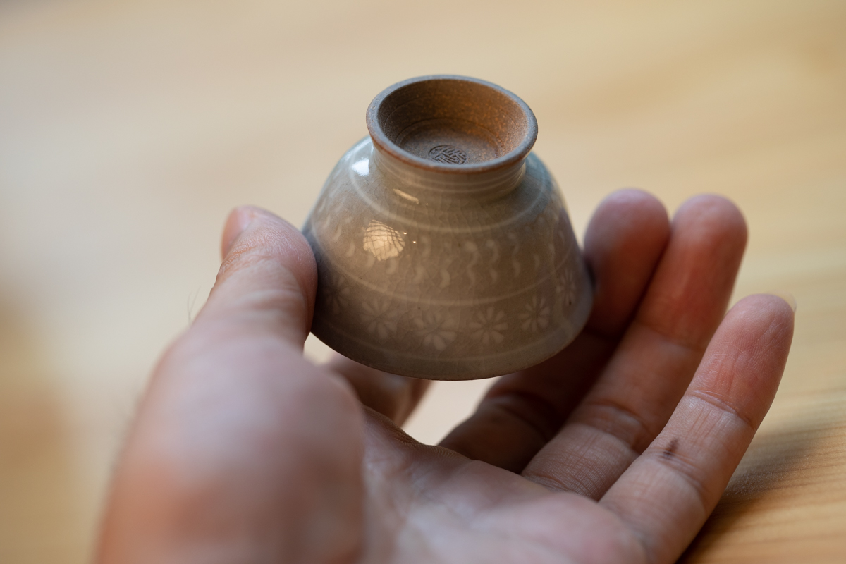 三岛手酒吞 茶杯 附原箱（平安京泉）