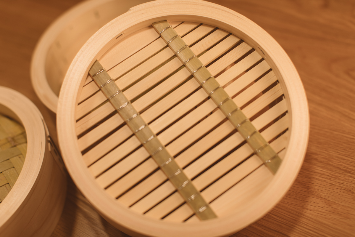 中华蒸笼 桧木24 双层带盖（木曽驹印）