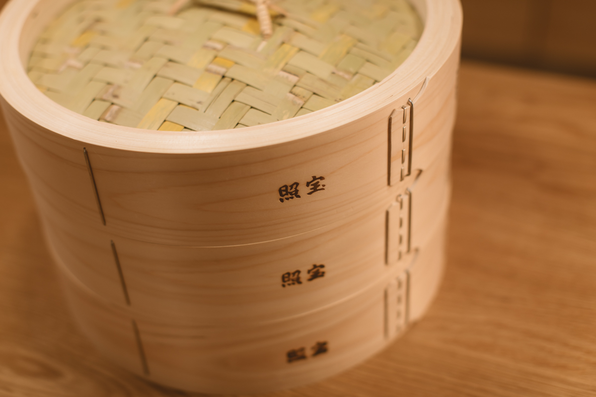 中华蒸笼 桧木33 双层带盖（照宝）