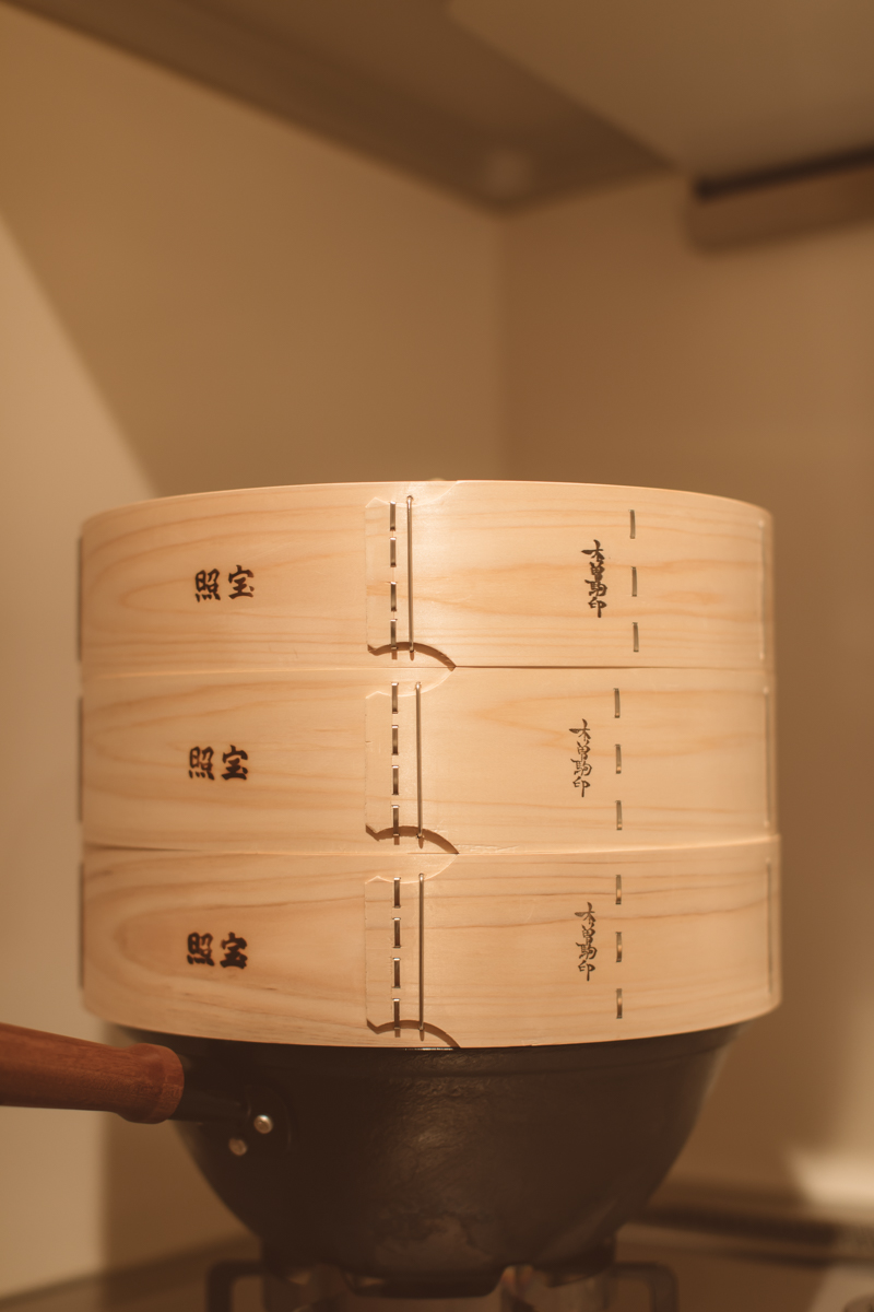 中华蒸笼 桧木33 双层带盖（照宝）