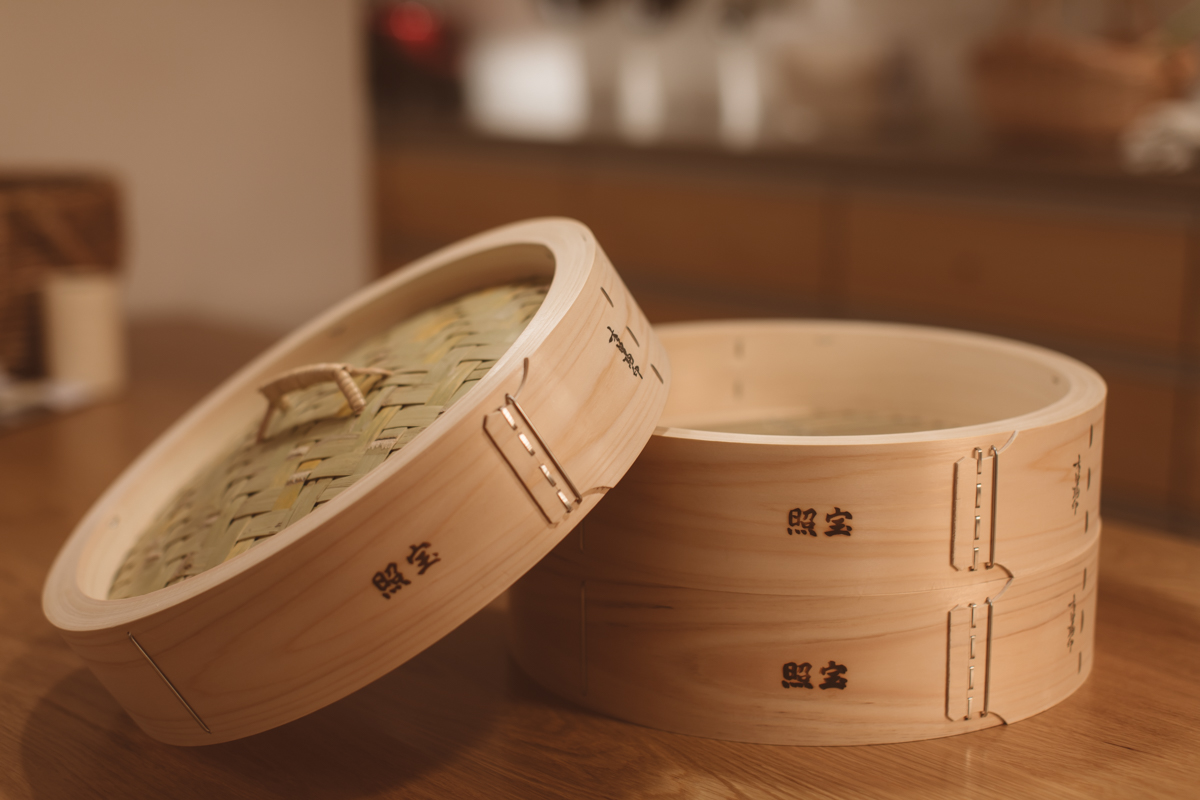 中华蒸笼 桧木33 双层带盖（照宝）