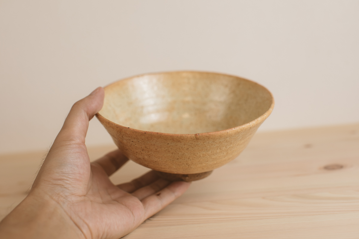 白化妆碗（芳贺龙一）