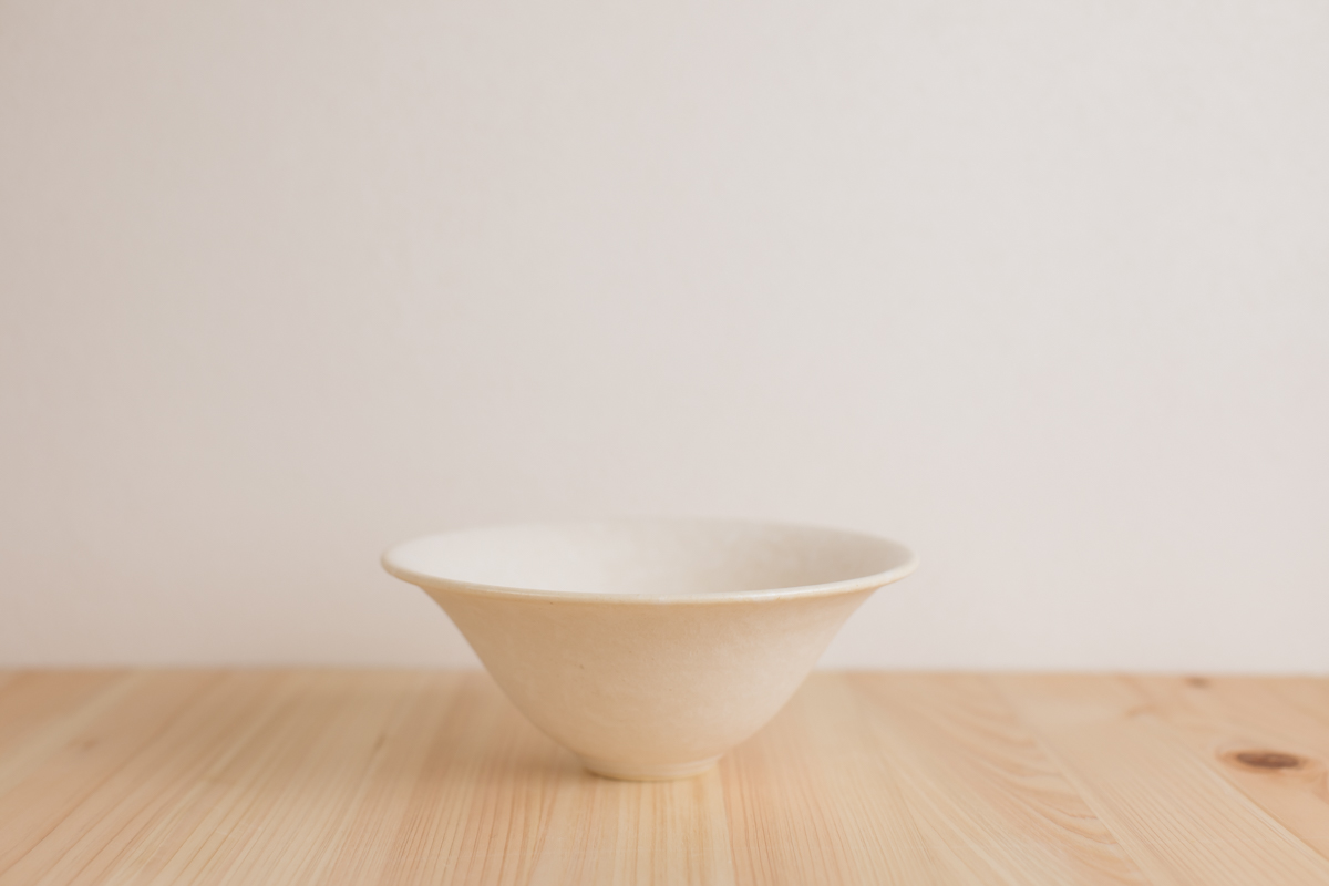 黄白釉中钵（佐野元春）