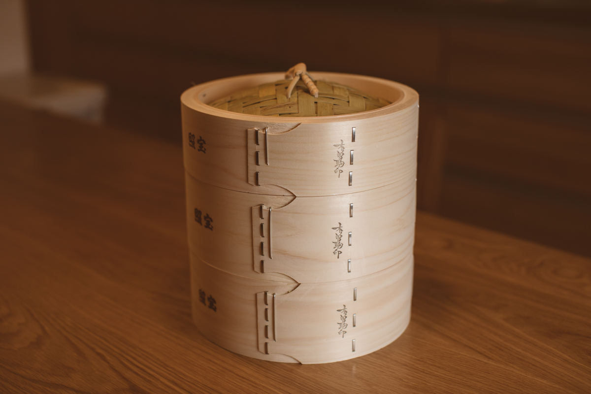 中华蒸笼 桧木21 双层带盖（照宝）