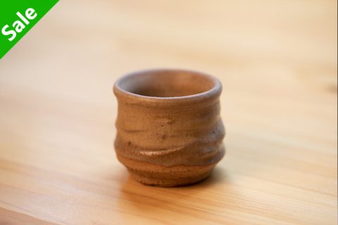 粉吹手酒吞 茶杯 附原箱（铃木八郎）