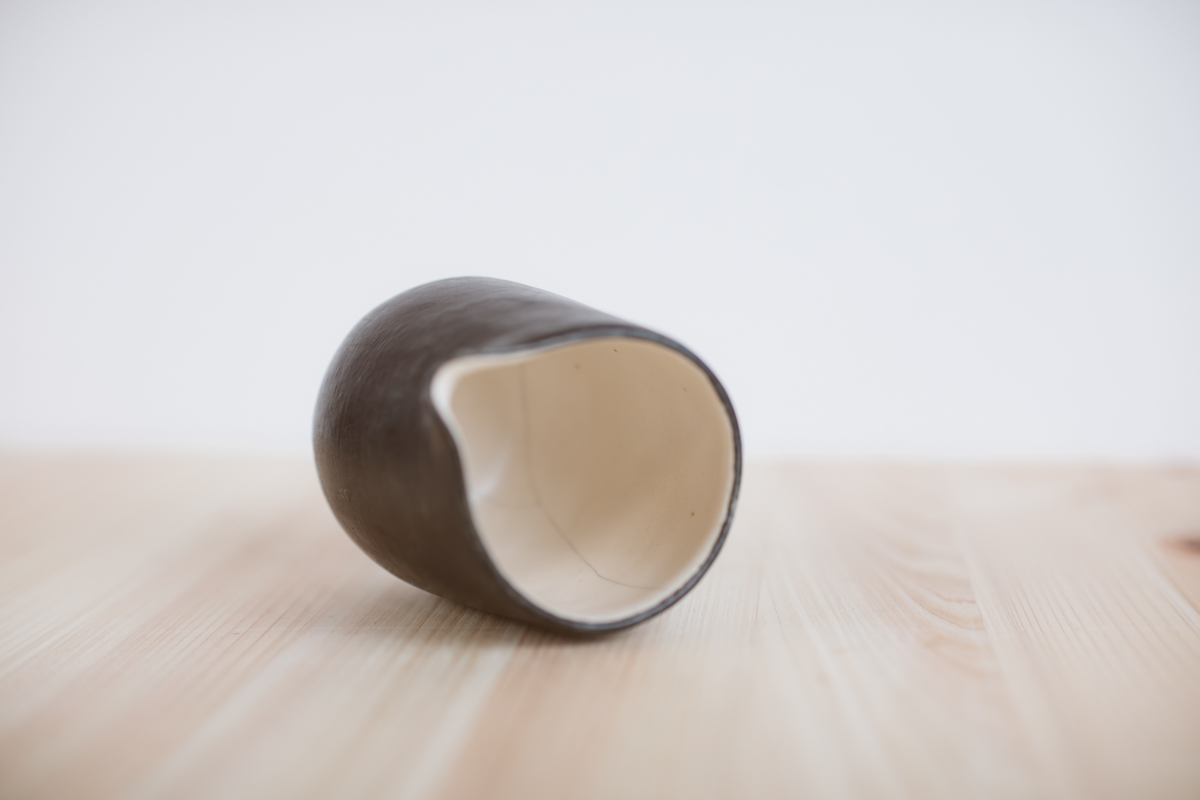 漆面片口 青（川原幸子）