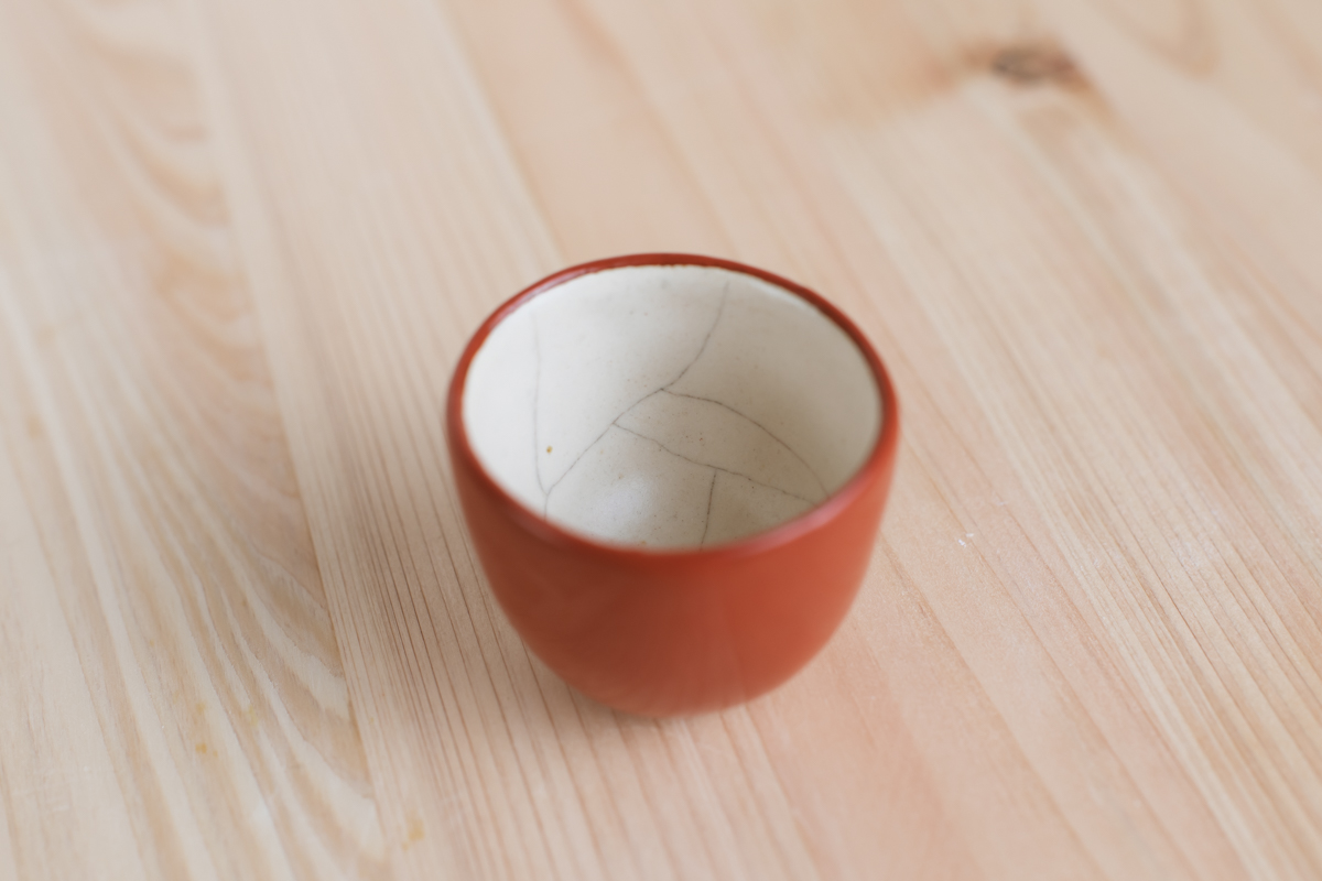 漆面杯 小 红（川原幸子）