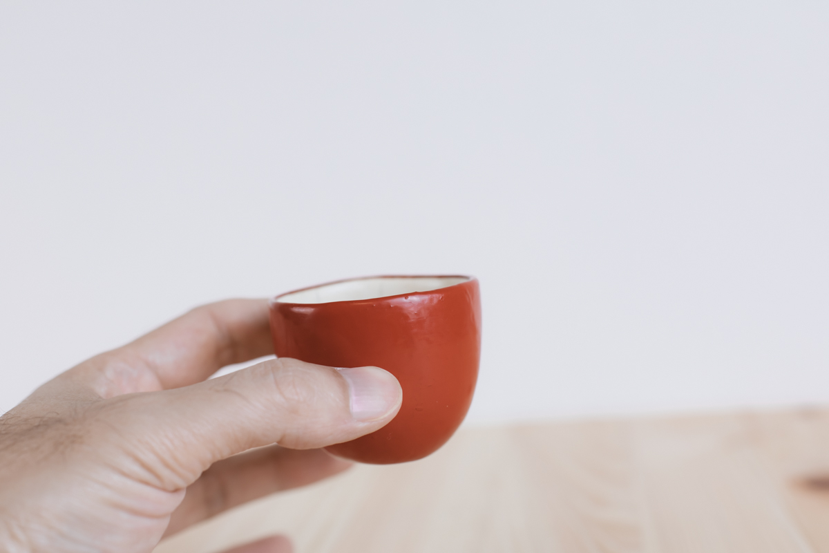 漆面杯 小 红（川原幸子）