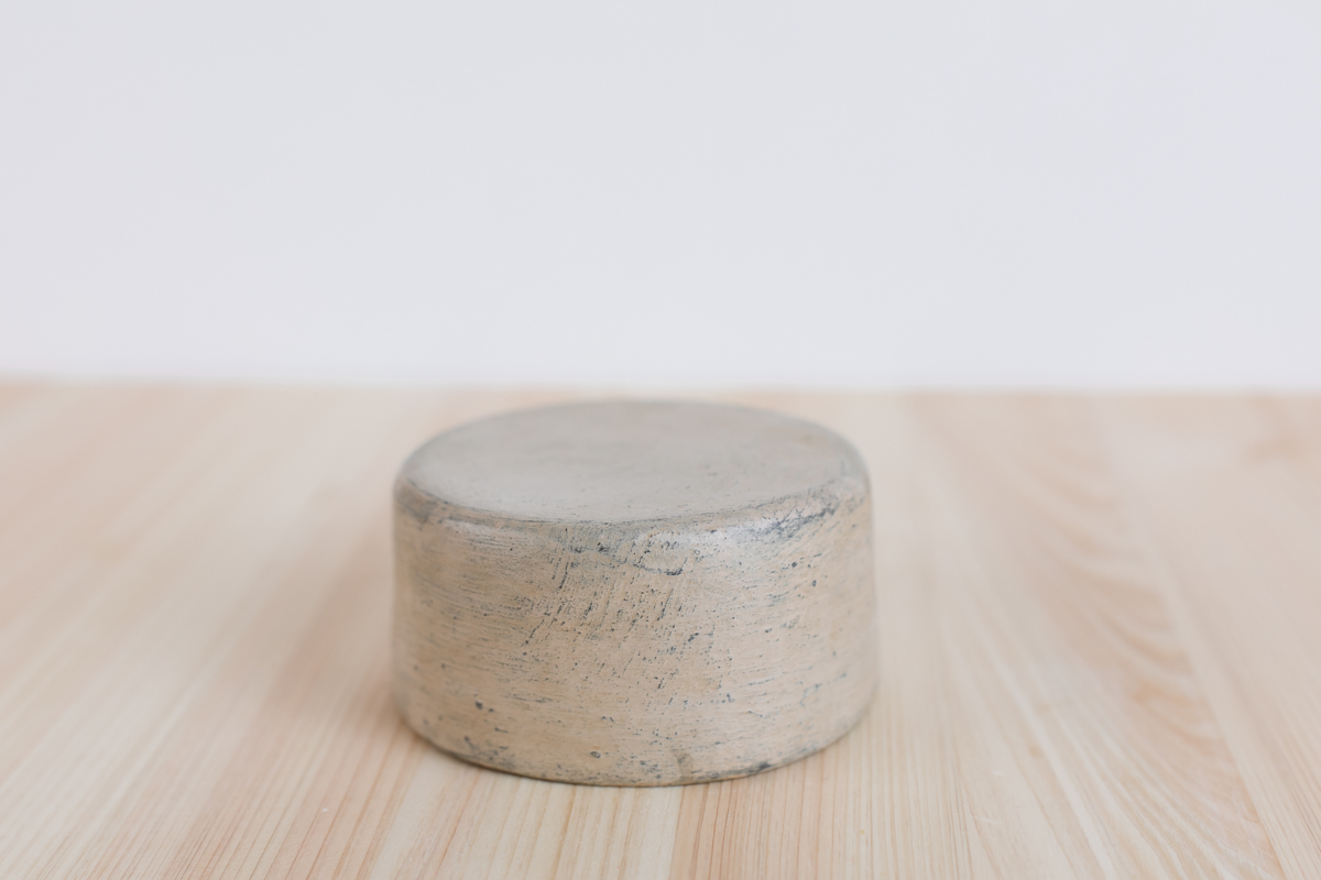 漆面筒形碗 浅咖（川原幸子）