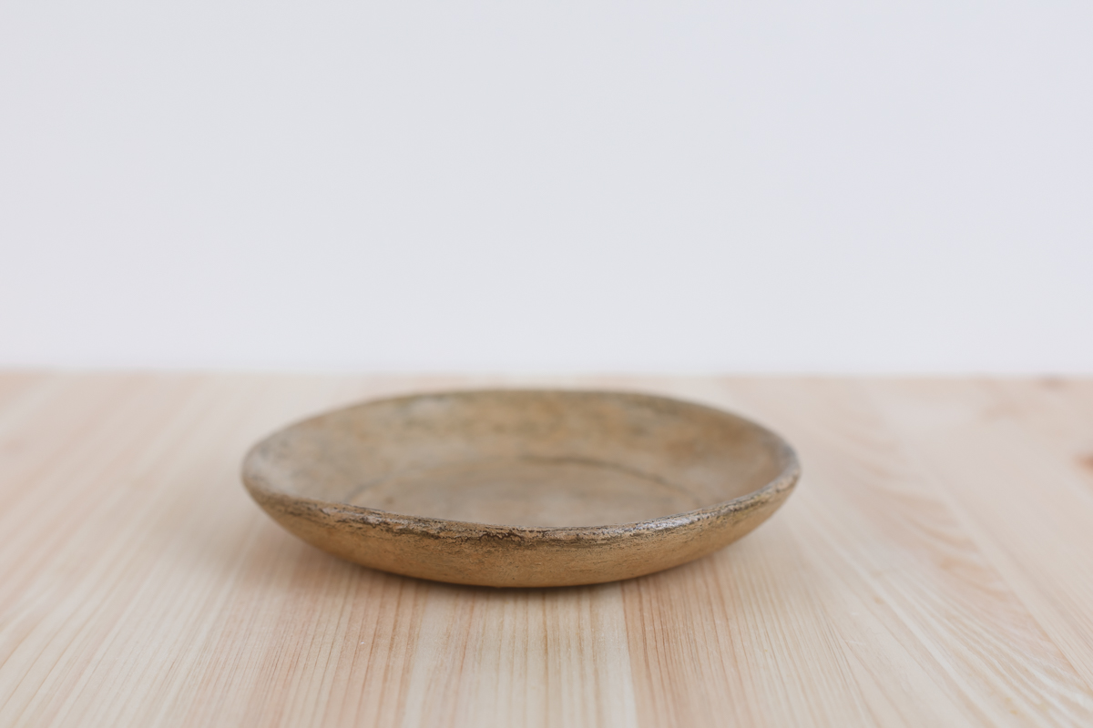 漆面皿 浅咖（川原幸子）